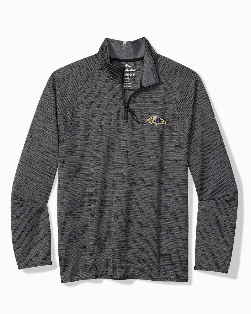 NFL Palm Pro Half-Zip IslandZone Sweatshirt - baltimore_ravens