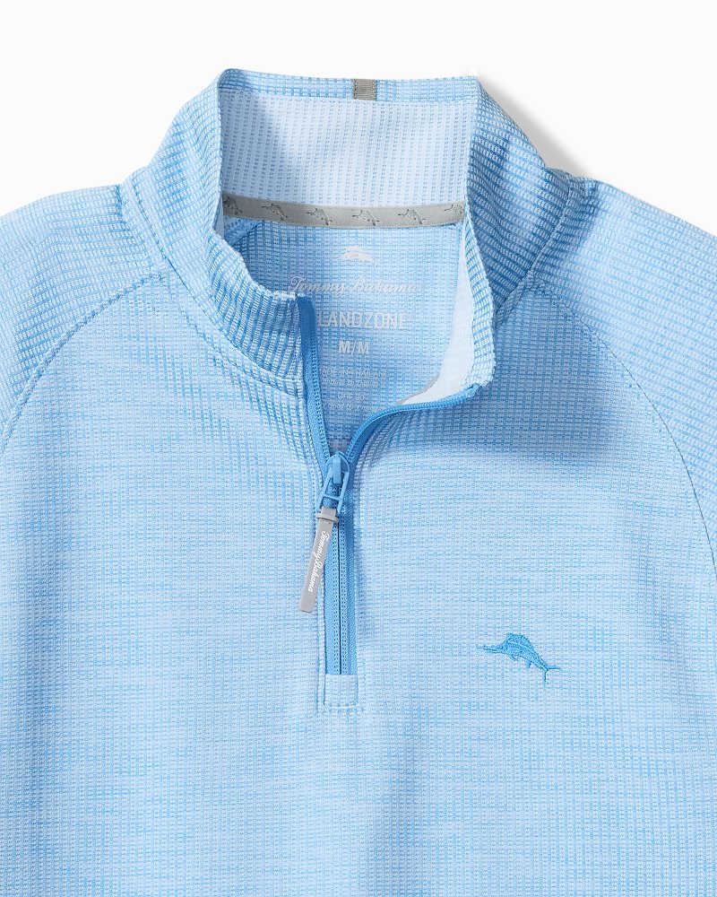Palm Pro Half-Zip IslandZone Sweatshirt - Blue Expanse