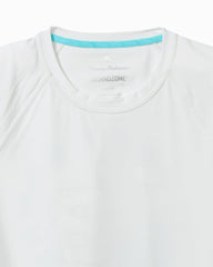 Chill Time Tropics IslandZone Rash Guard - White