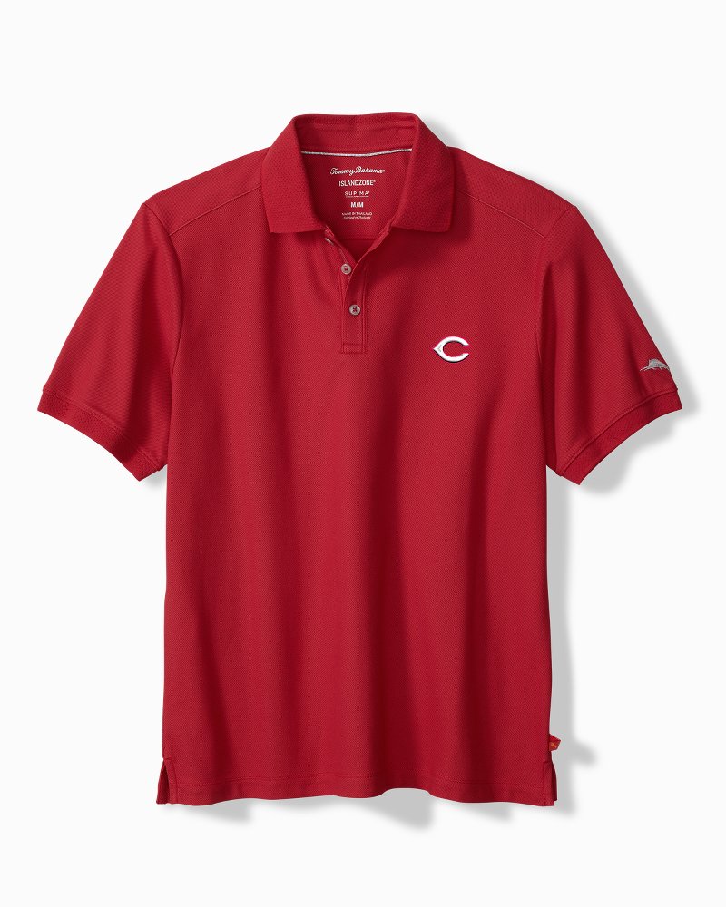 MLB Emfielder Icon Polo - cincinnati_reds
