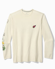 NFL Seaside Snap Long-Sleeve Lux T-Shirt - az_cardinals