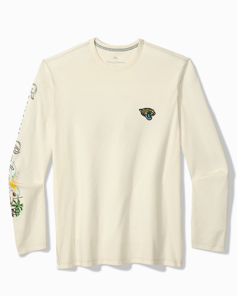 NFL Seaside Snap Long-Sleeve Lux T-Shirt - jacksonville_jaguars