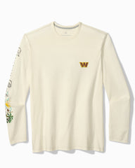 NFL Seaside Snap Long-Sleeve Lux T-Shirt - washington_commanders