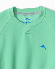 Montego Beach Abaco Sweatshirt - Light Neptune Green