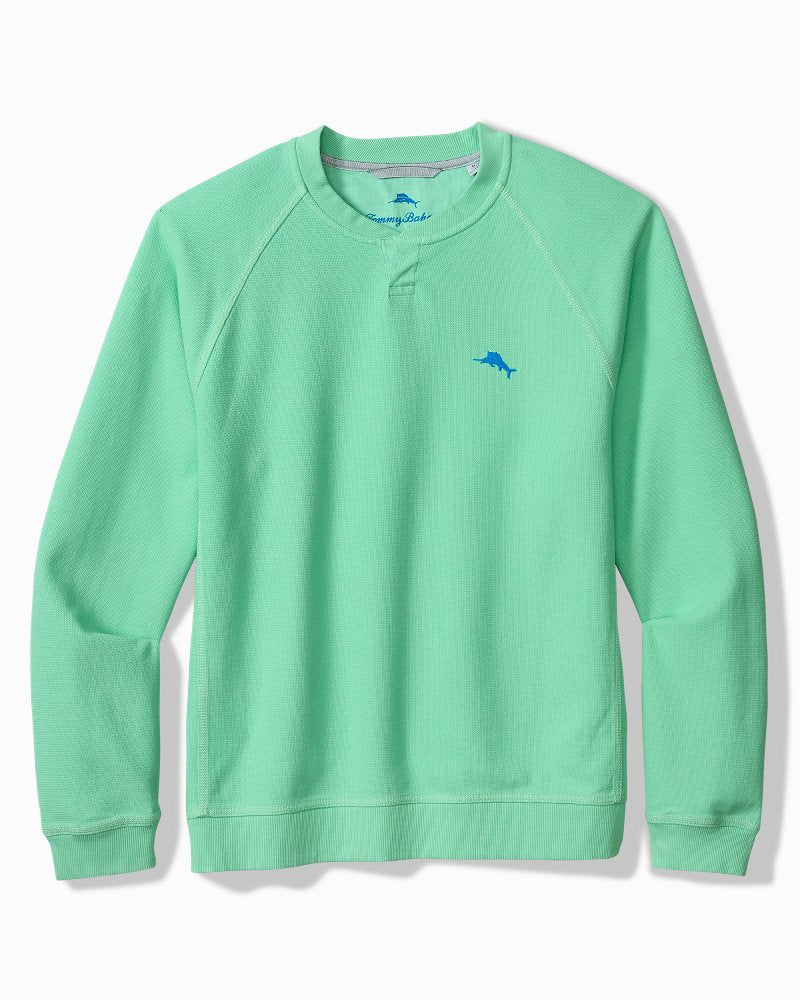 Montego Beach Abaco Sweatshirt - Light Neptune Green