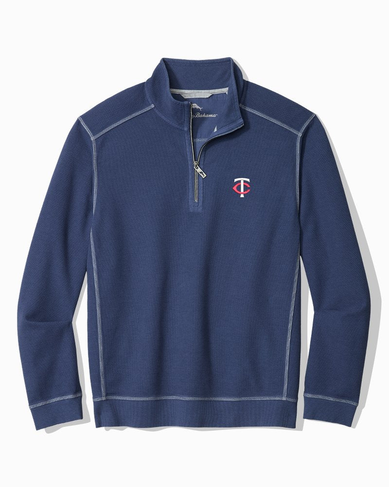 MLB Montego Beach Half-Zip Sweatshirt - minnesota_twins
