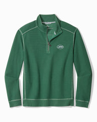 NFL Montego Beach Half-Zip Sweatshirt - ny_jets