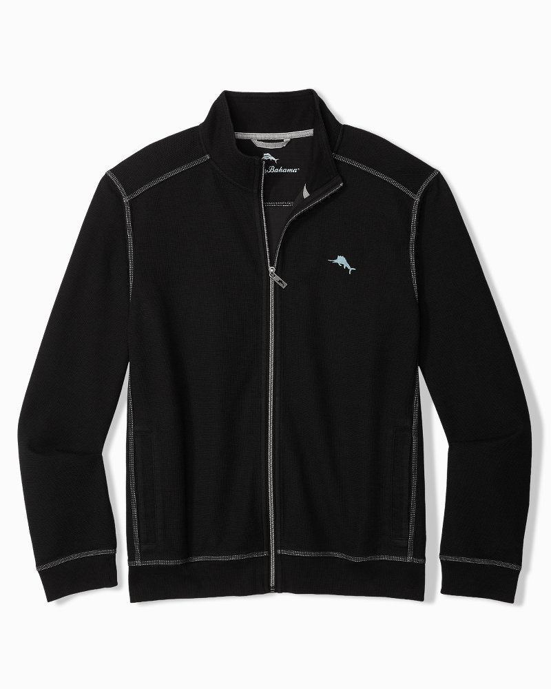 Montego Beach Full-Zip Sweatshirt - Black