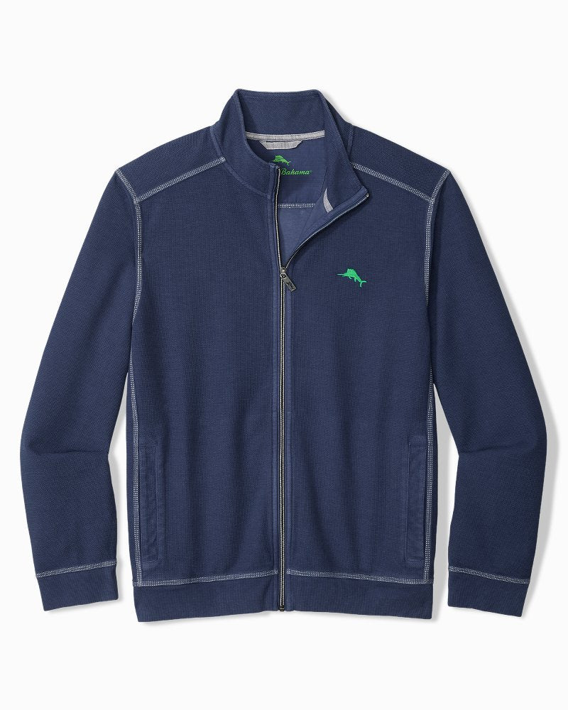 Montego Beach Full-Zip Sweatshirt - Island Navy