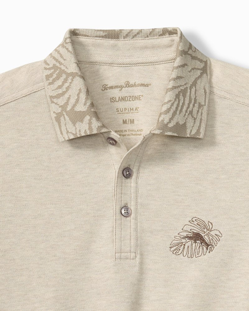 Emfielder Palms IslandZone Polo - Abbey Stone Heather