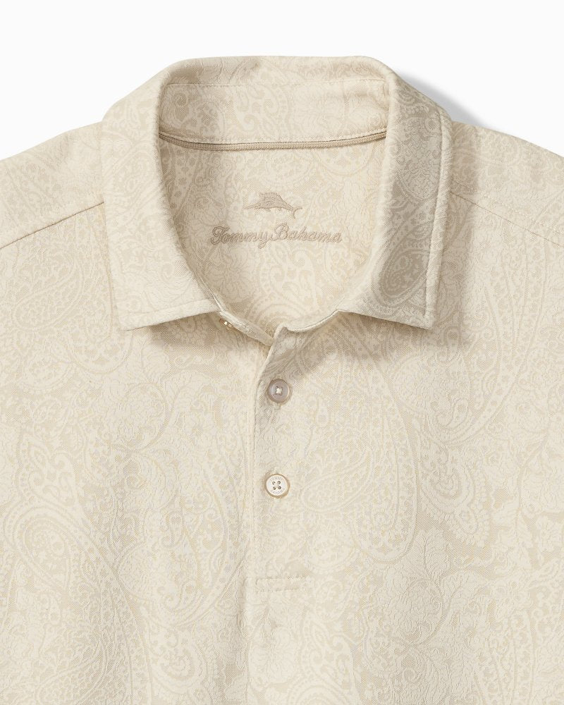 Palisades Paisley Polo - Oyster