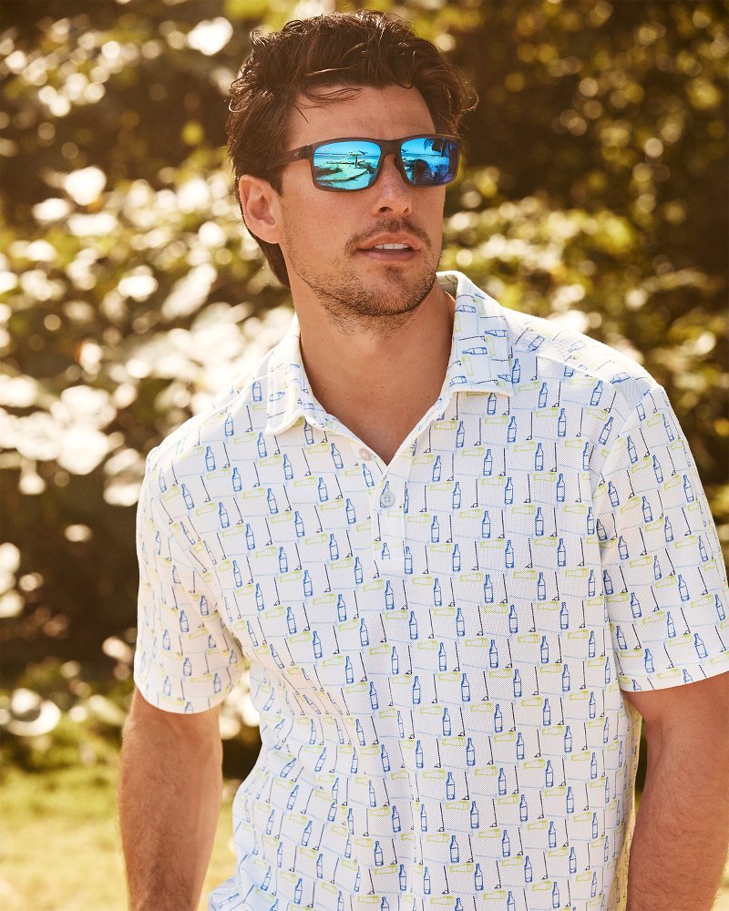 Emfielder Caddies &amp; Cocktails IslandZone Polo - White
