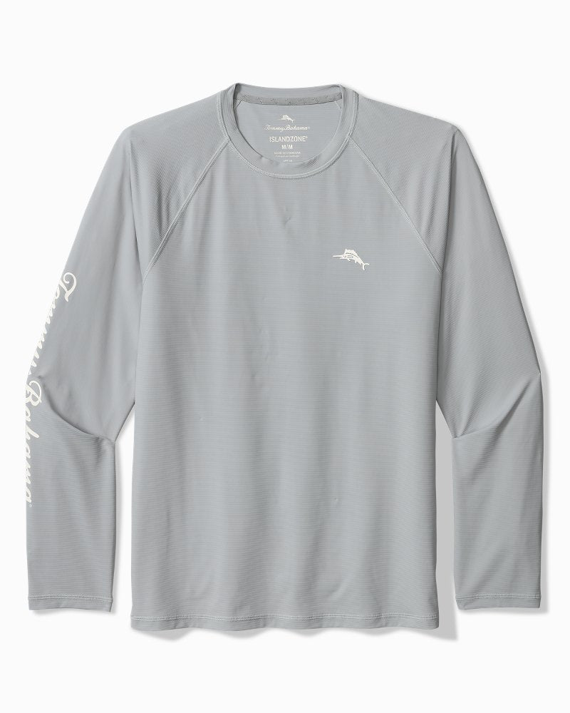 Chill Time Bay IslandZone Long-Sleeve Rash Guard - Ultimate Gray