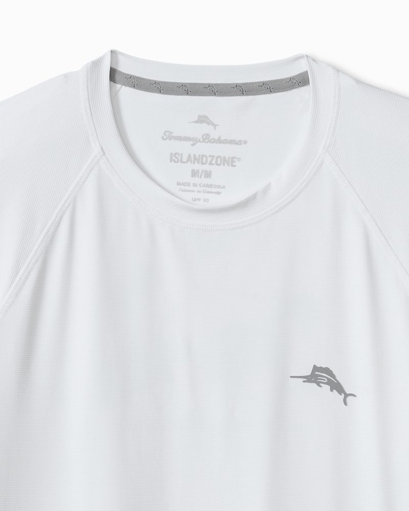 Chill Time Bay IslandZone Long-Sleeve Rash Guard - Bright White