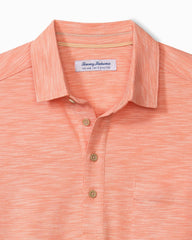San Lucio Tides Stretch Knit Polo - Light Serape