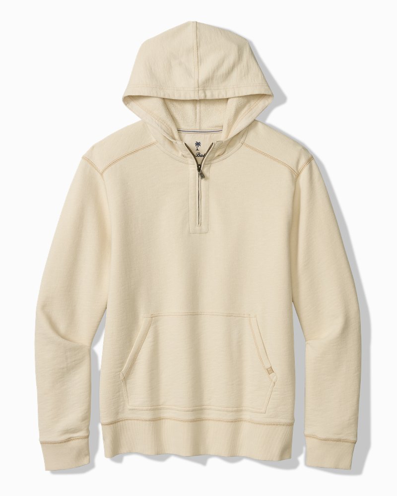 Cirrus Breeze Half-Zip Hoodie - Natural