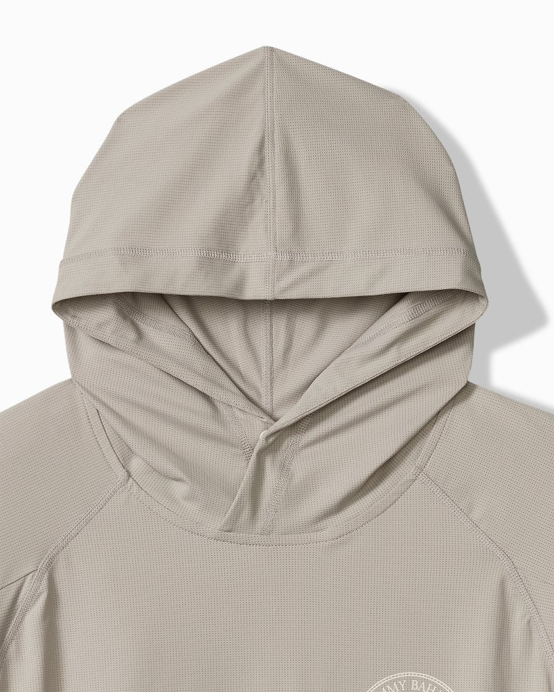 Chill Time Drifter IslandZone Rash Guard Hoodie - Paloma