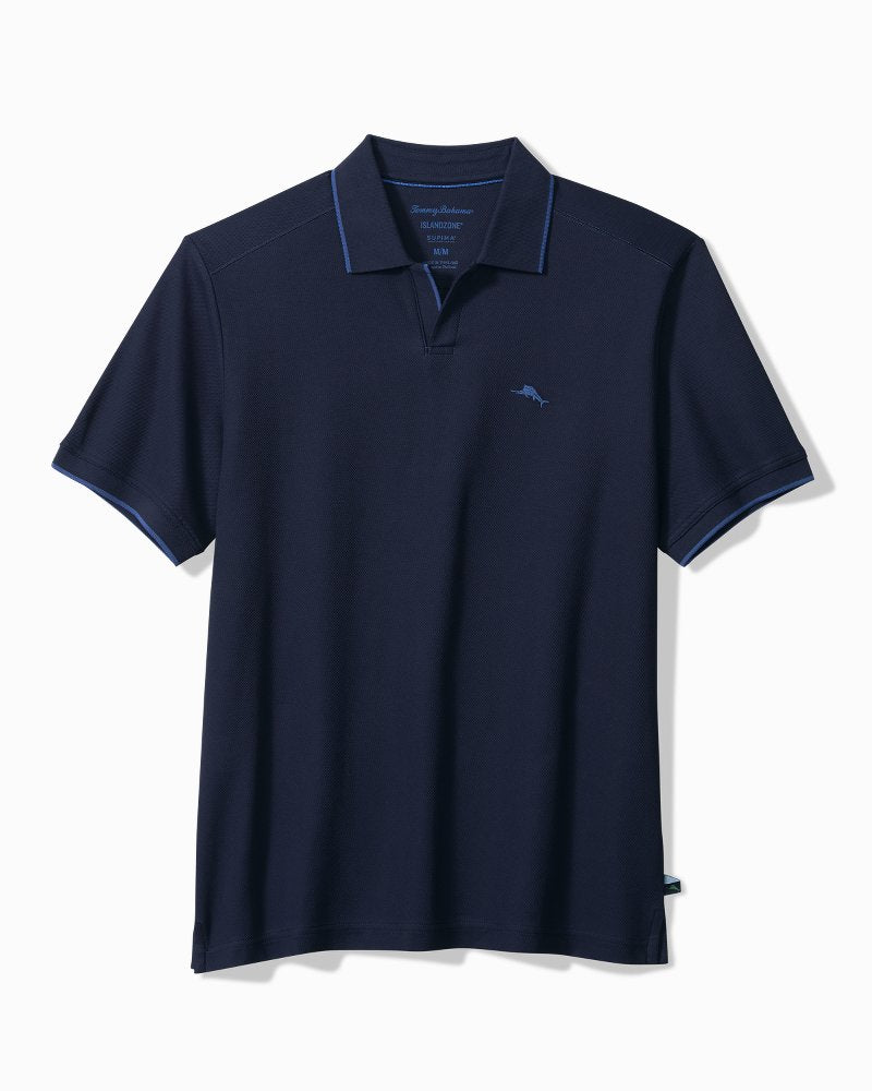 Emfielder Johnny Collar IslandZone Polo - Blue Note