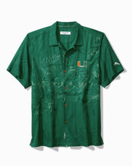 Collegiate Game Day Lei IslandZone Camp Shirt - Miami