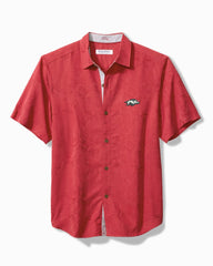 Collegiate Coconut Point Palm Vista IslandZone Camp Shirt - Arkansas