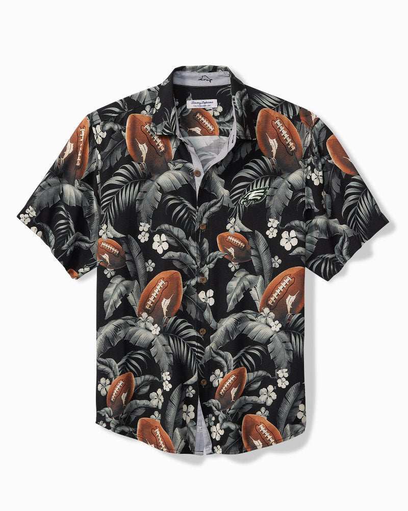 NFL Veracruz Cay First Down Blooms Short-Sleeve Shirt - philadelphia_eagles