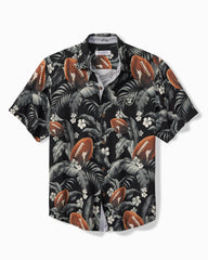 NFL Veracruz Cay First Down Blooms Short-Sleeve Shirt - las_vegas_raiders