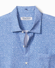 Bahama Coast Dot Drift IslandZone Shirt - Lakewater