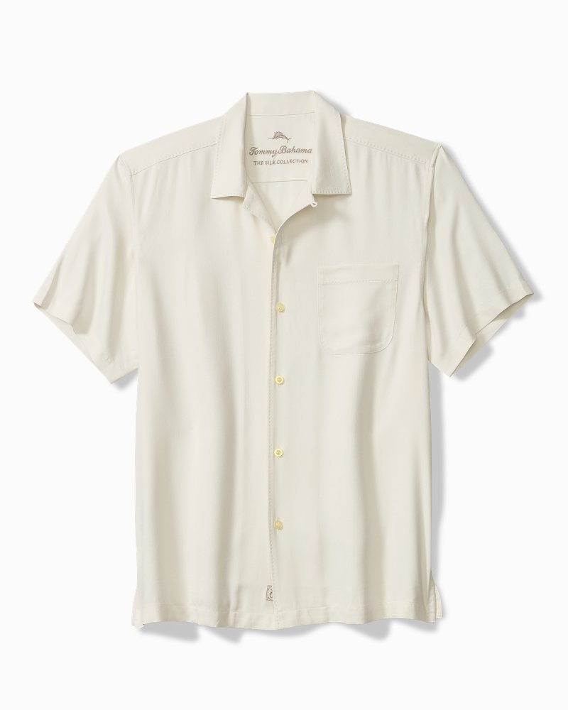 Harbor Luxe Silk Camp Shirt - Continental