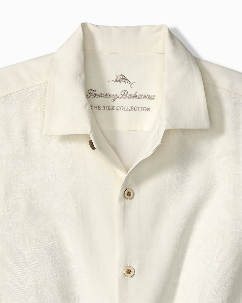 Kona Luxe Border Silk Camp Shirt - Continental