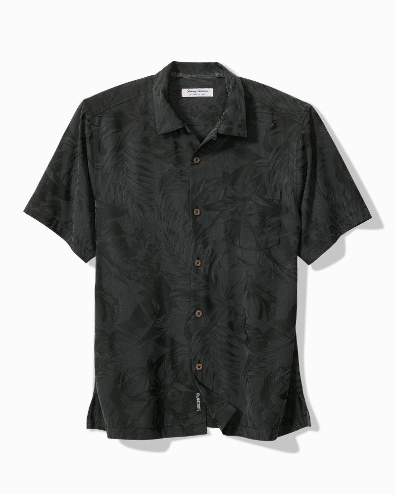 Coastal Ease Botanic Loom IslandZone Camp Shirt - Black
