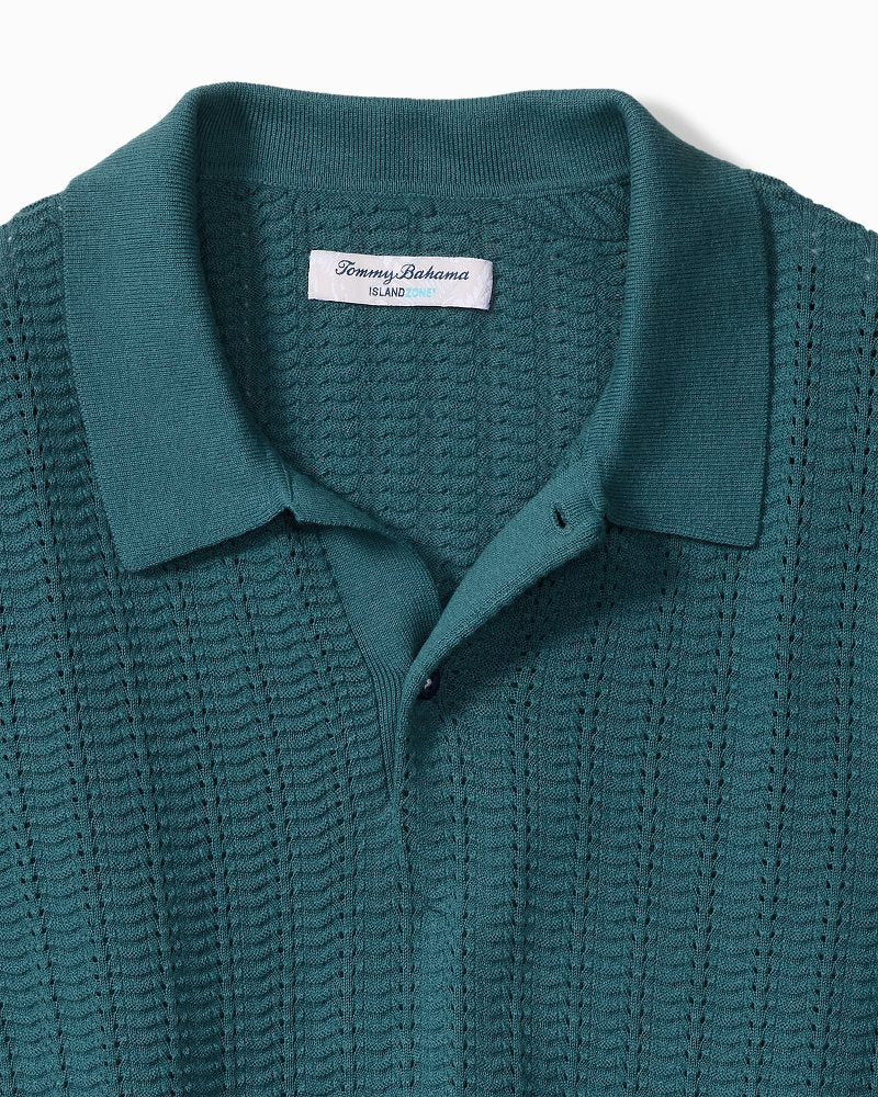 Coolside Sun Bliss IslandZone Polo - Malachite