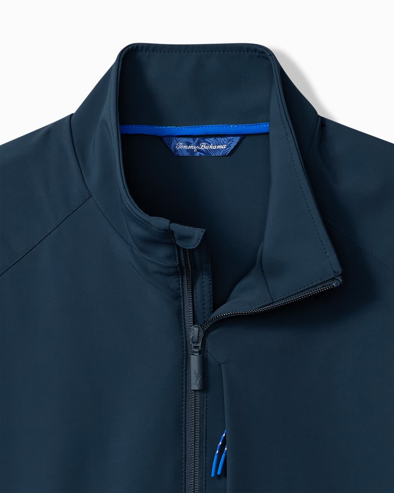 Island Clubhouse Pro Full-Zip Performance Vest - Ocean Deep