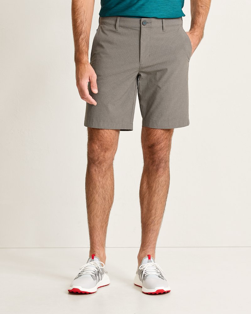 Chip Shot IslandZone 9-Inch Shorts - Fog Grey