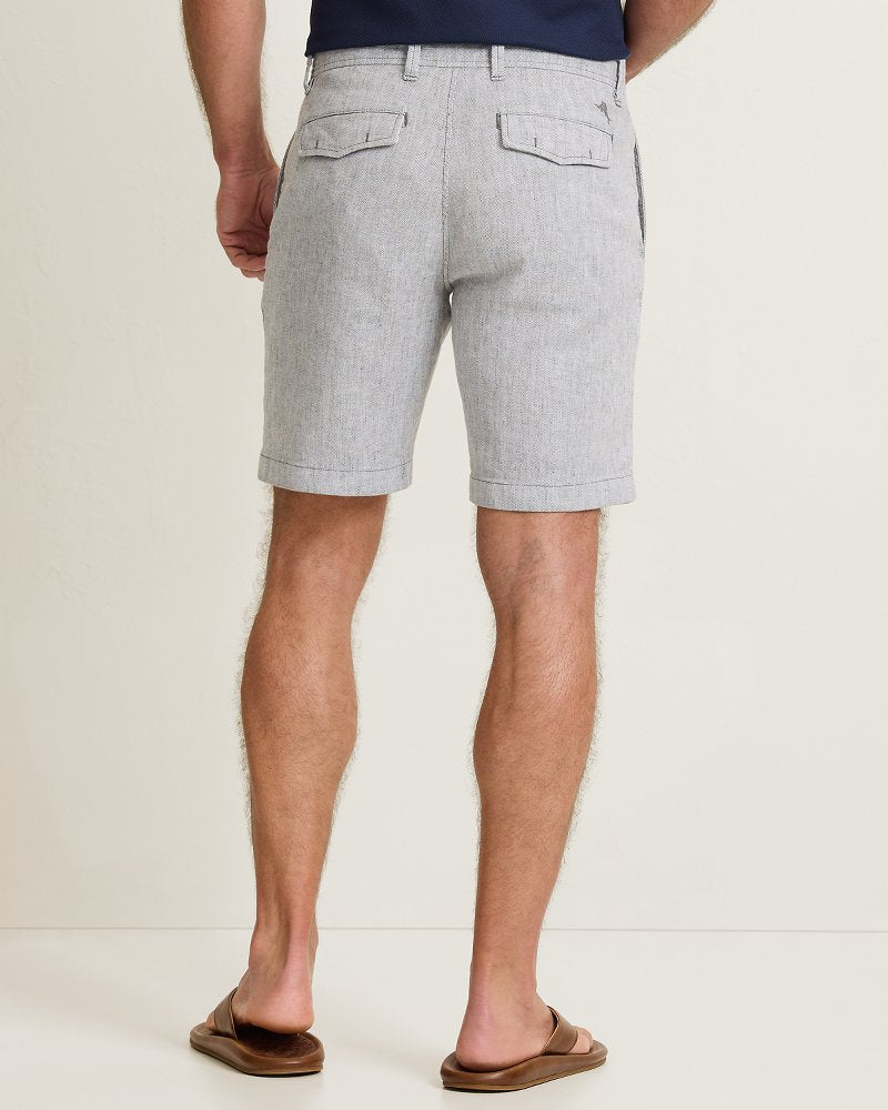 Beach Coast Stretch-Linen 7-Inch Shorts - Bala Shark