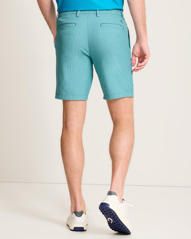 Barbados Pro Vista Check IslandZone 9-Inch Shorts - Seven Seas