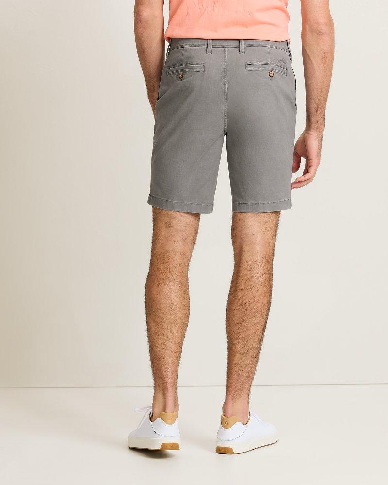 Boracay Island Chino 9-Inch Shorts - Spa Stone