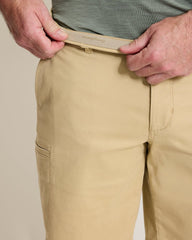 Boracay Island Chino Cargo 9-Inch Shorts - Stone Khaki