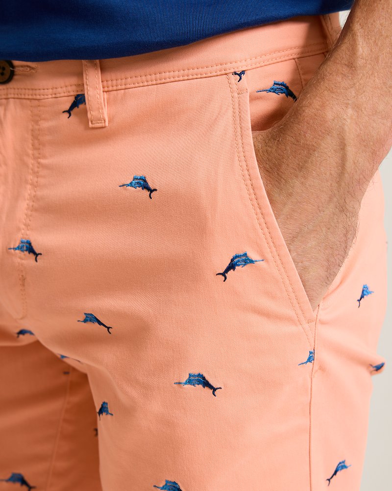 Boracay Marlin Cove 9-Inch Shorts - Dusty Coral