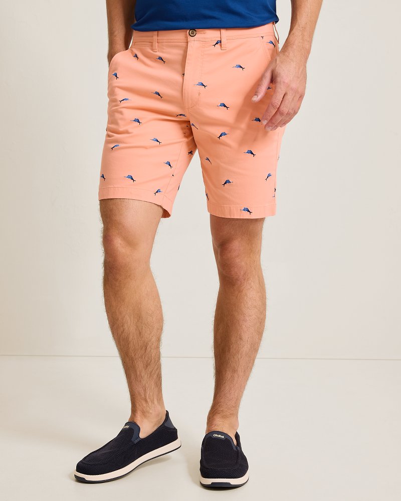 Boracay Marlin Cove 9-Inch Shorts - Dusty Coral