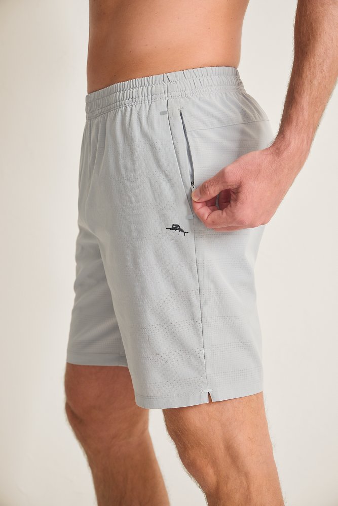 Huntington Bay E-Waist Hybrid 8-Inch Shorts - Arctic