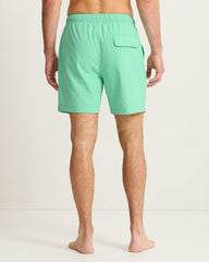 Naples Shores 6-Inch Swim Trunks - Turq Cabbage