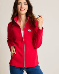 Collegiate Aruba Full-Zip Sweatshirt - ohio_state