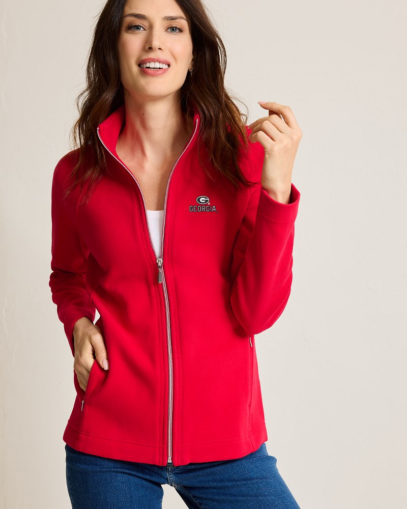 Collegiate Aruba Full-Zip Sweatshirt - Georgia