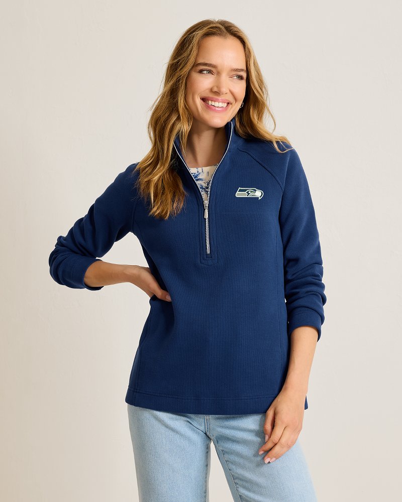 NFL Aruba Half-Zip Sweatshirt - seattle_seahawks