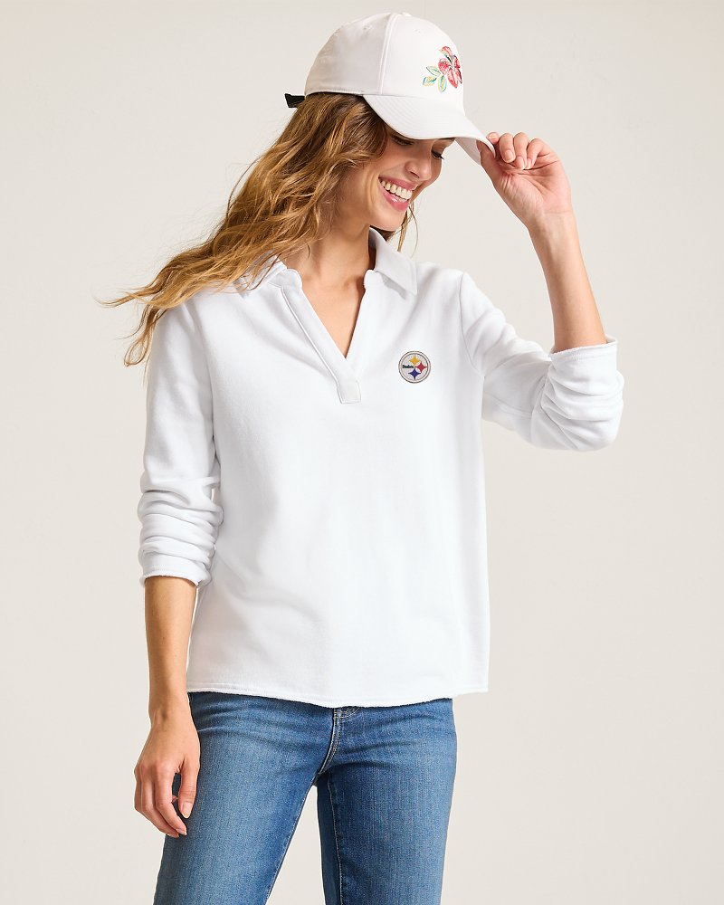 NFL Marina Del Mar Popover Top - pittsburgh_steelers