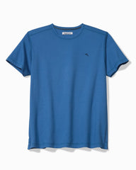 Big &amp; Tall Piqué T-Shirt - Heathered Blue