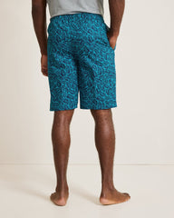 Big &amp; Tall Woven Tropical Print Pajama Shorts - Summer Night