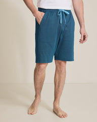 Big &amp; Tall Piqué Pajama Shorts - Navy