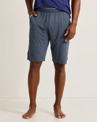 Jersey Lounge Shorts - Heathered Blue