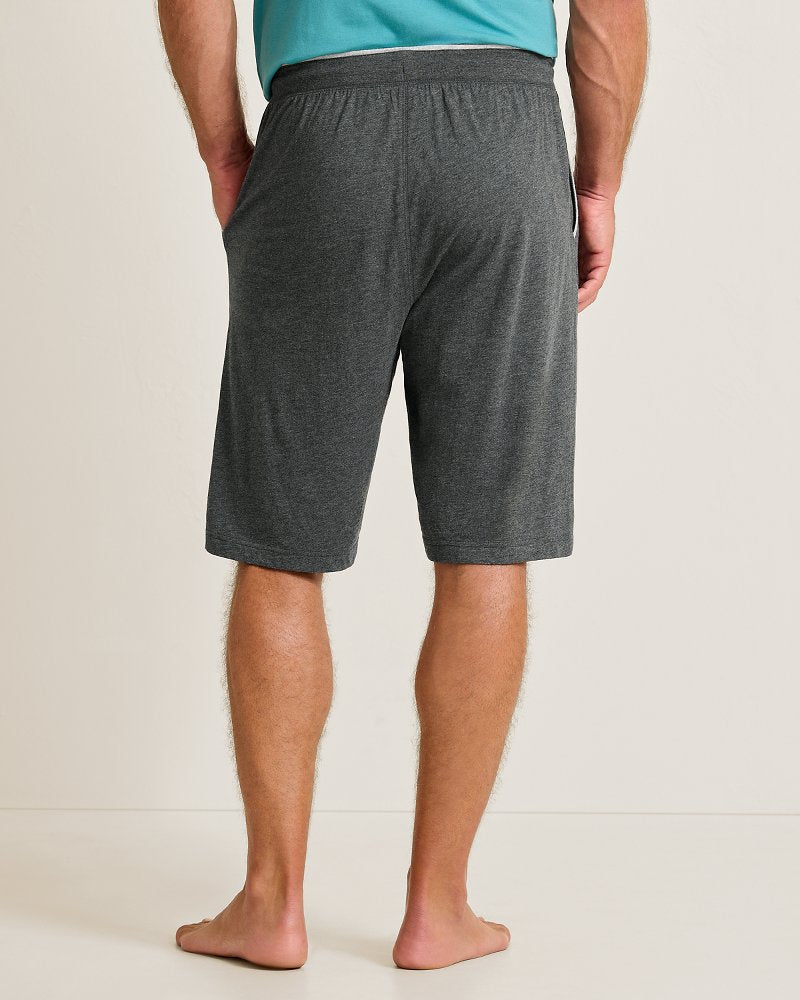 Jersey Lounge Shorts - Heather Charcoal Grey